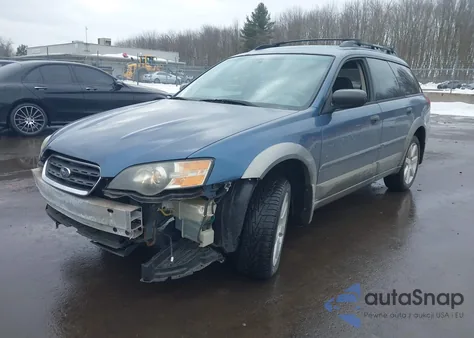 2005 Subaru Outback 2.5I z USA, uszkodzony, nr VIN 4S4BP61C856370855